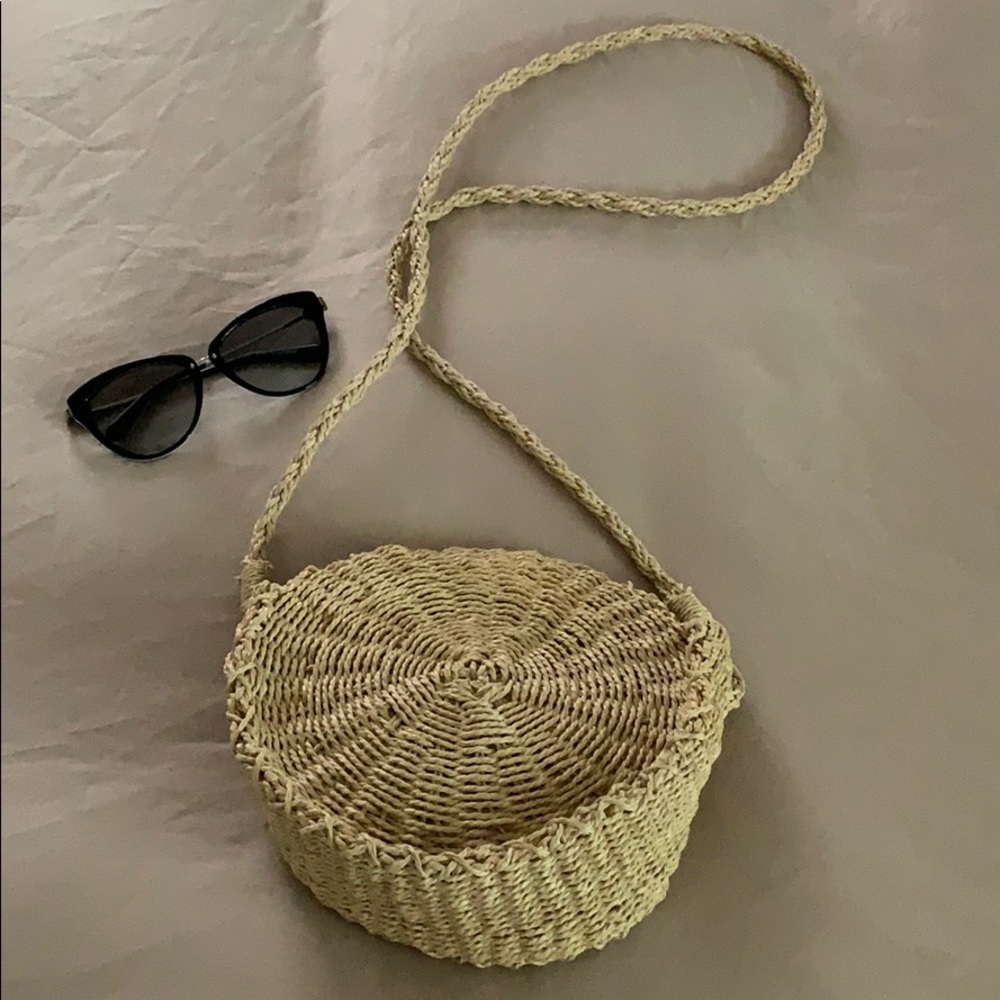 LAST CALL SALE!!! Soft straw circle bag